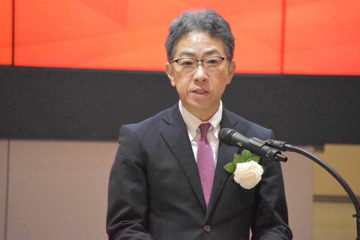 (東証の岩永社長)