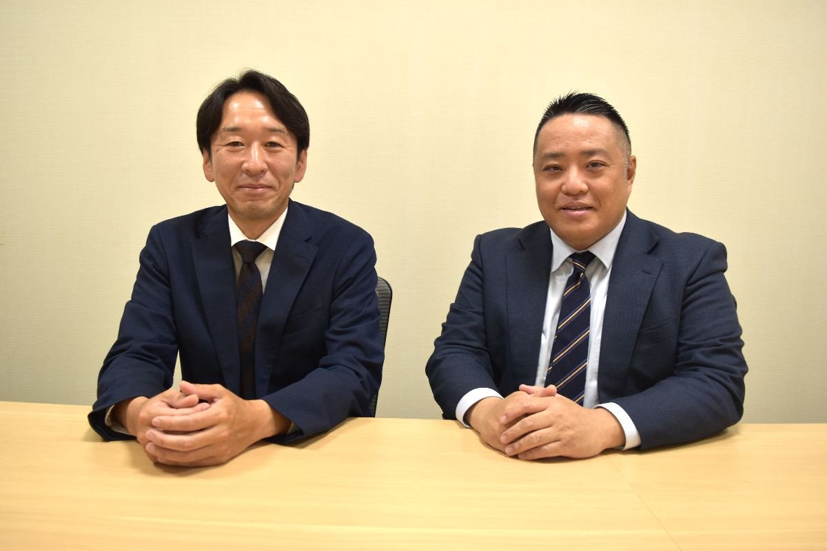 （左から関口氏、石河氏）
