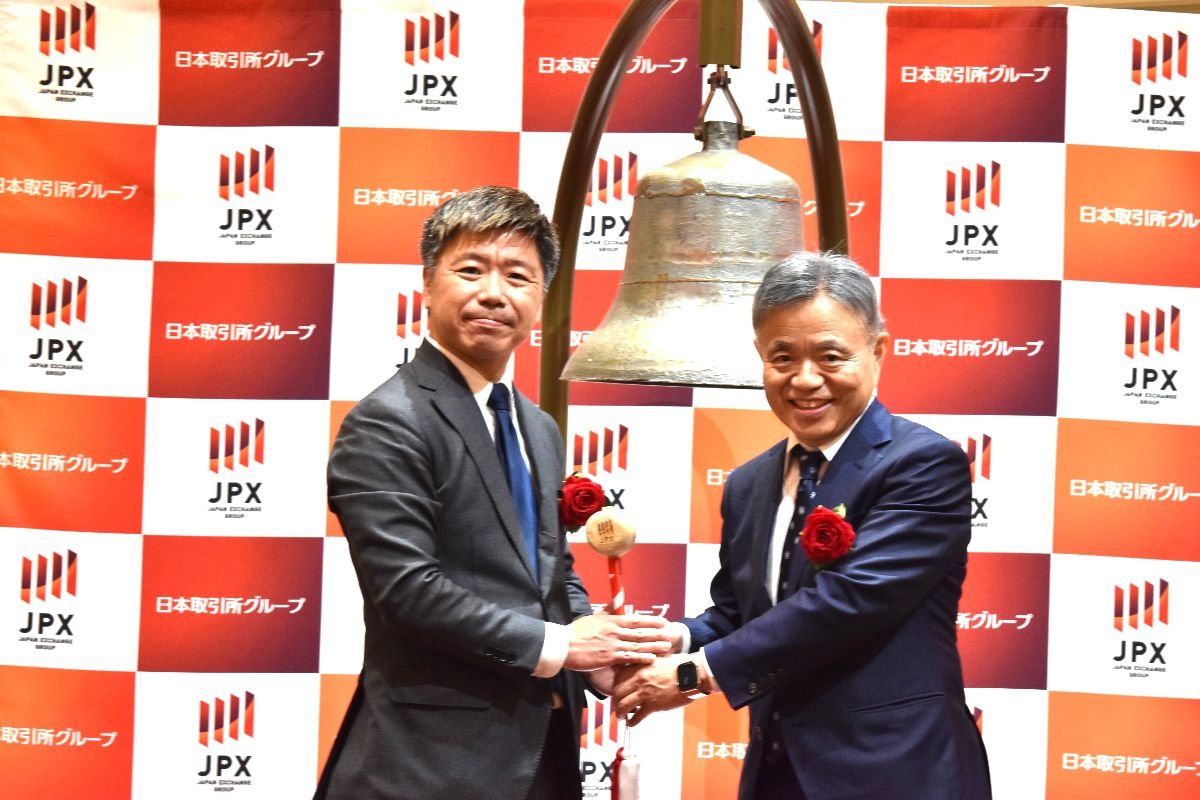 （左から大原社長、伊藤社長）