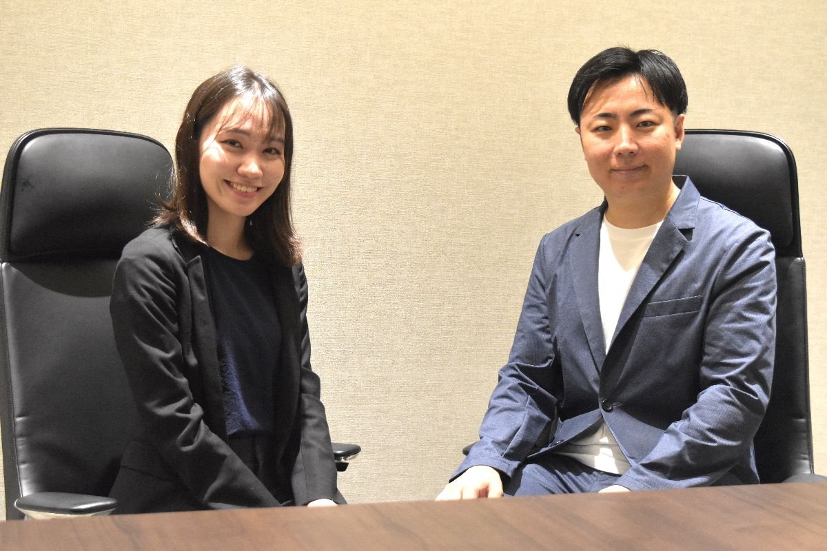 （左から盛氏、熊瀬川氏）