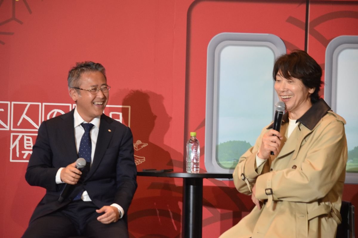 (左から大越氏、佐々木氏）