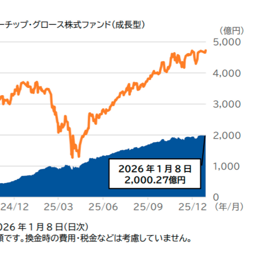 アセットマネジメントＯｎｅは、国内外の株式に投資する「Ｏｎｅ／フィデリティ・ブルーチップ・グロース株式ファンド」のコース合計の純資産総額が３０００億円を突破したと発表した。